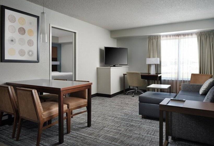 带2个卧室的套房, Residence Inn By Marriott Grand Rapids Airport