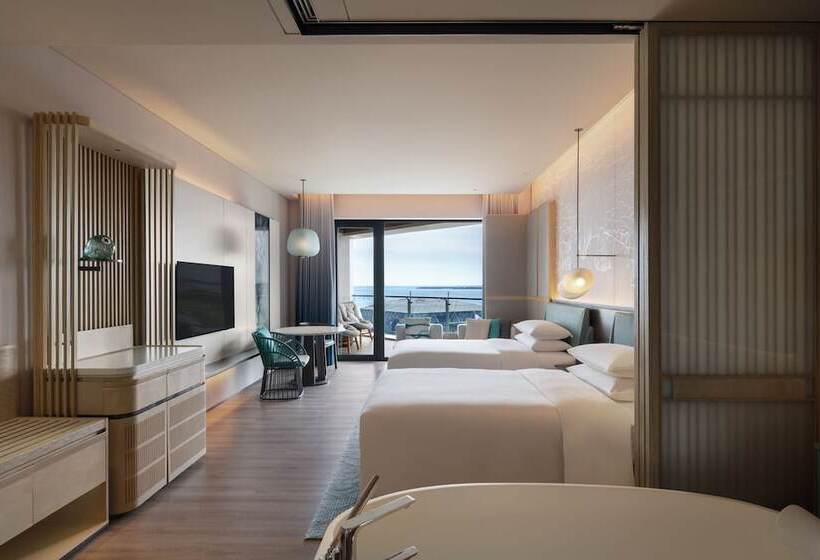Номер Стандарт 2 Двуспальные Кровати, Qinhuangdao Marriott Resort