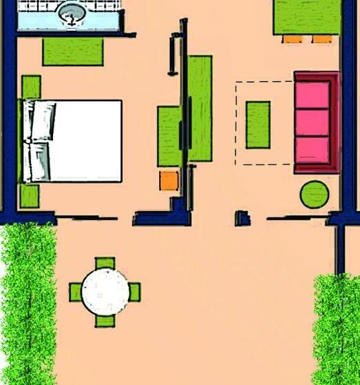 Апартаменты 1 Спальня, Residence Dei Margi