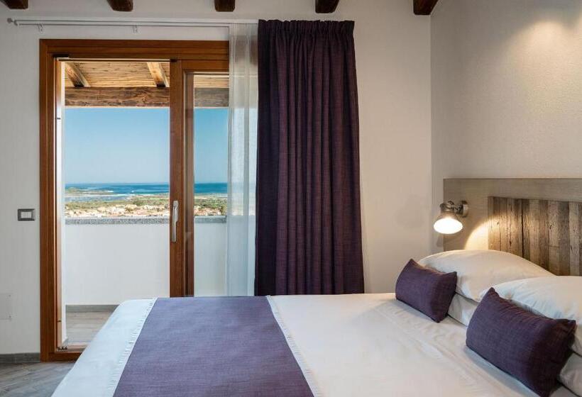 オーシャンビューデラックスルームバルコニー付き, Coro E Bentu Rooms & View