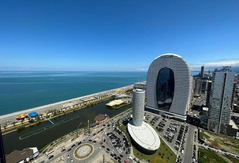 استودیوی استاندارد با چشمانداز دریا, High Class Aparthotel In Orbi City Batumi