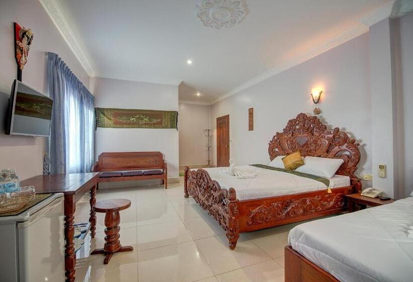 高级家庭房间, Dv Angkor Villa