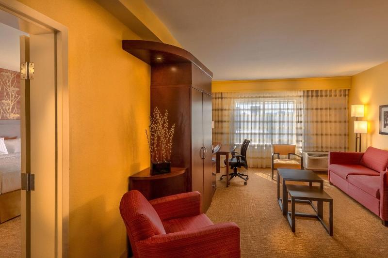 带大床的套房, Courtyard By Marriott Charleston Downtown/civic Center
