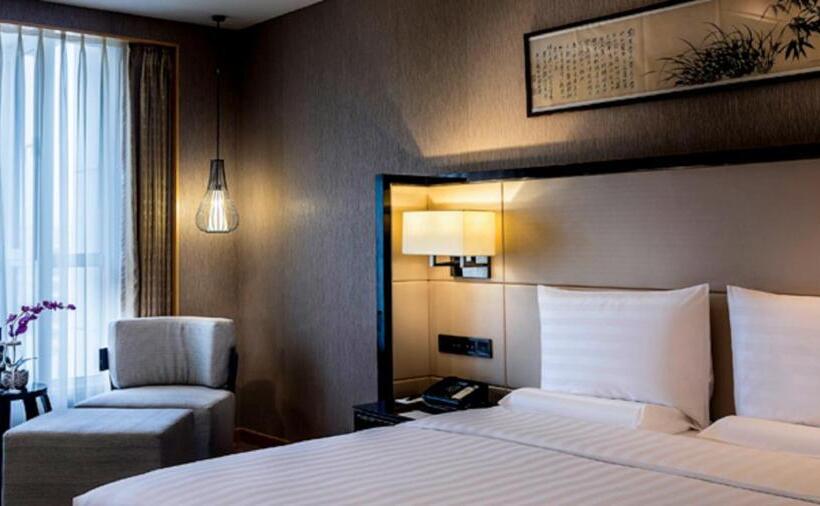 Номер Superior Кровать Кинг, Pullman Qingdao Ziyue