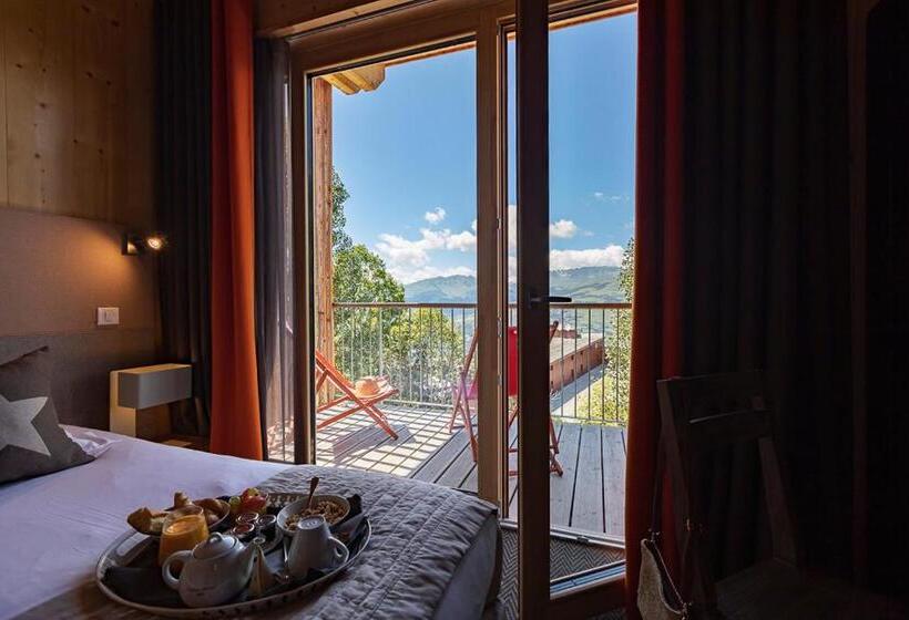 اتاق استاندارد با تراس, L Aiguille Grive Chalets