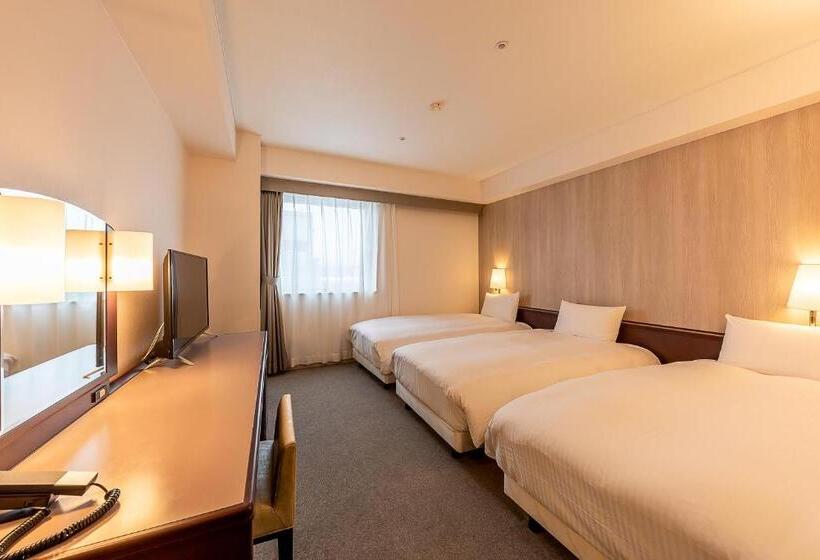 اتاق استاندارد سه نفره, Court Hotel Asahikawa