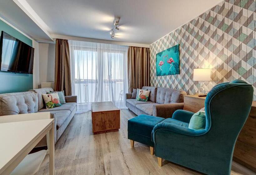 Апартаменты Deluxe 1 Спальня, Apartamenty Rondo