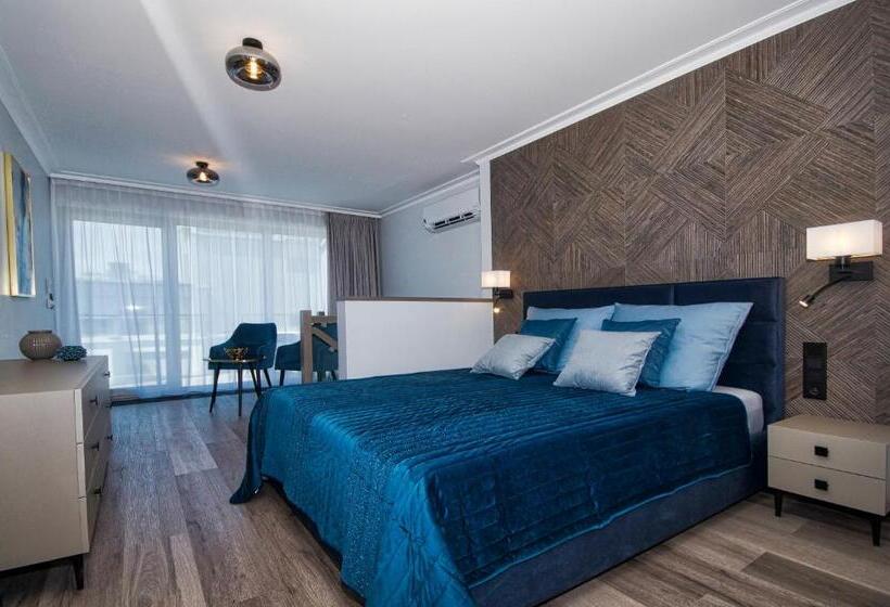 Апартаменты 1 Спальня Вид на Море, Apartpark Albus 401 Sea View Above The Trees