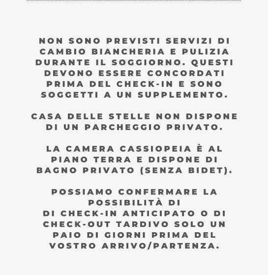 اتاق استاندارد, Casa Delle Stelle