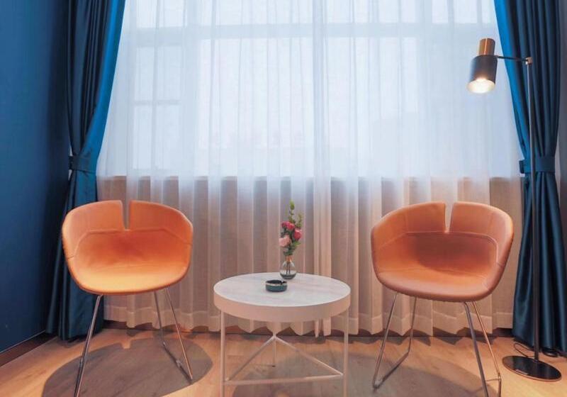 Comfort room with view, Lanou Hotel Taixing Wanda Plaza