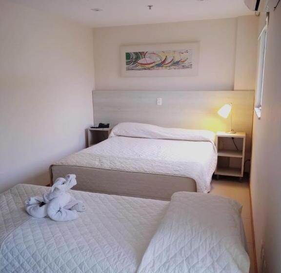Номер Стандарт Трехместный, Porto Marina Mont Blanc Itacuruçá