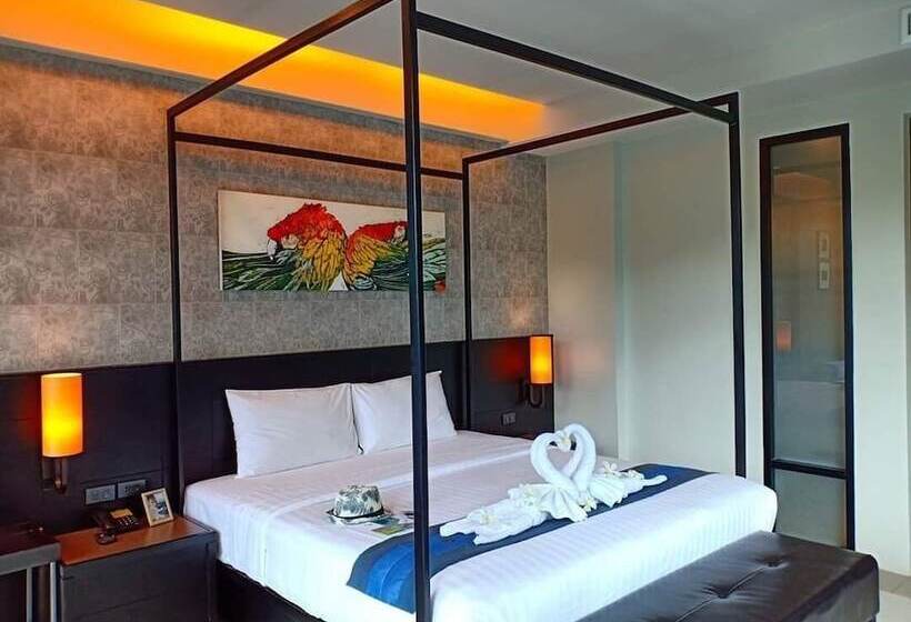 디럭스 룸, The Tama Hotel  Sha Plus