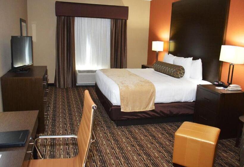 장애인을 위한 킹사이즈 침대 스탠다드 룸, Best Western Plus Elmendorf