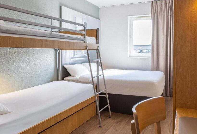Четырехместный Номер Стандарт, B&b Hotel Rennes Est Cesson Sévigné