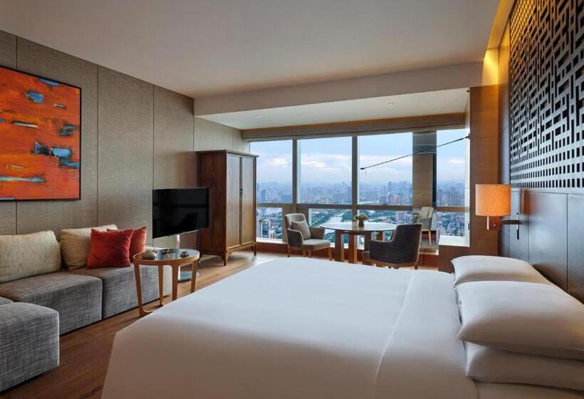 اتاق استاندارد با تخت بزرگ, Park Hyatt Guangzhou