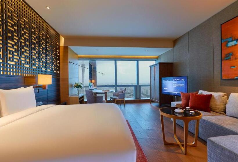 اتاق استاندارد با تخت بزرگ, Park Hyatt Guangzhou