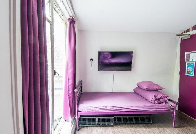 اتاق استاندارد چهارنفره با سرویس بهداشتی مشترک, Safestay London Kensington Holland Park