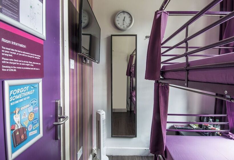 اتاق استاندارد با سرویس بهداشتی مشترک, Safestay London Kensington Holland Park