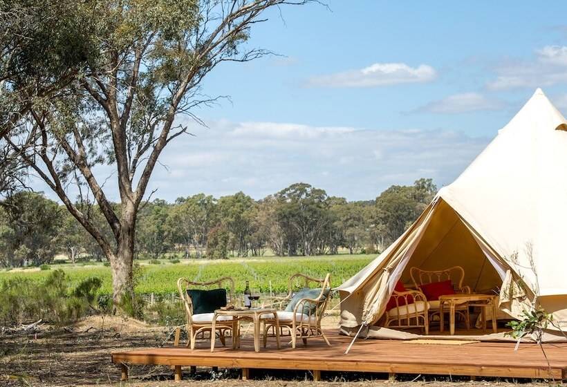 Deluxe Tent, Balgownie Estate Bendigo