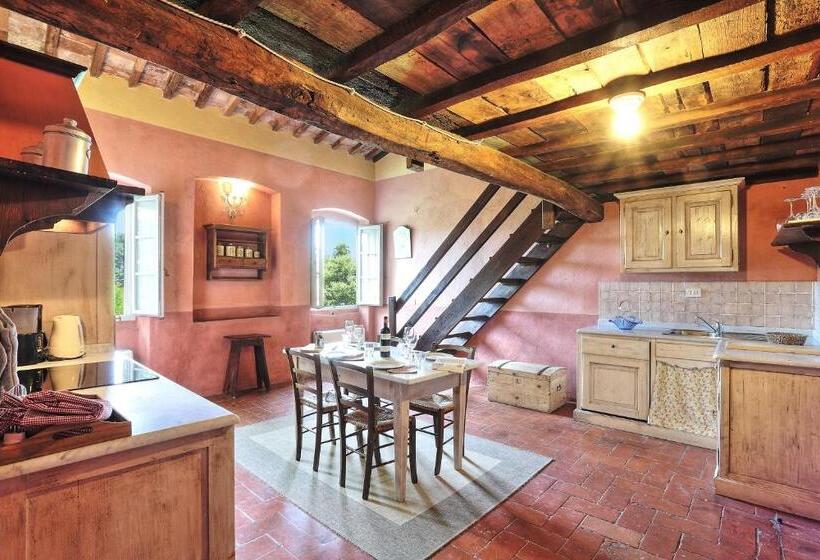 Апартаменты 1 Спальня Вид на Сад, Foresteria Il Giardino Di Fontarronco