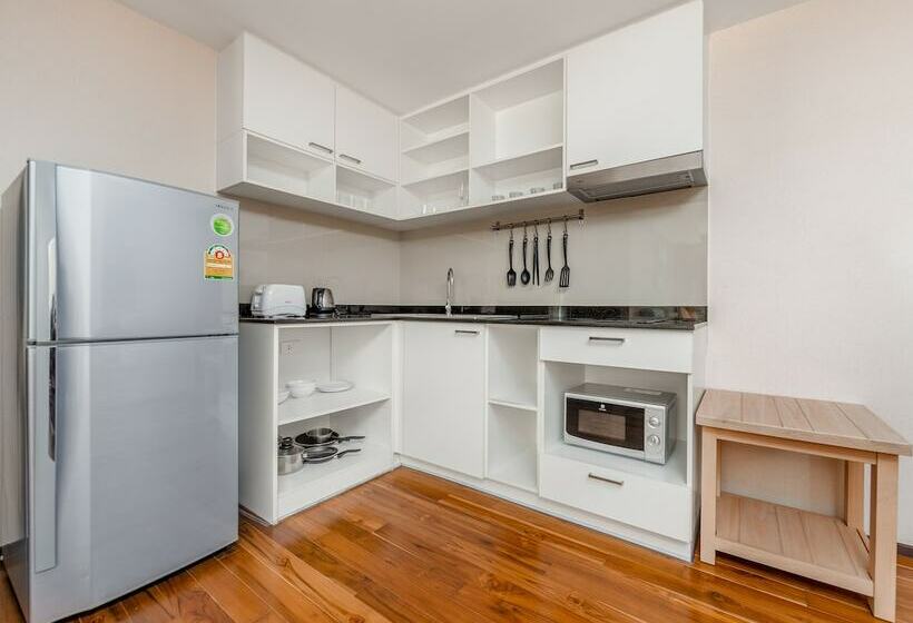침실 1개 디럭스 아파트, The Title Condo By Tropic Look