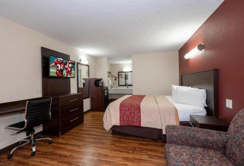디럭스 룸 킹사이즈 침대, Red Roof Inn Starkville  University