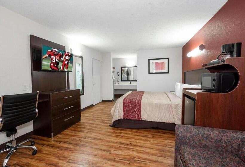 디럭스 룸 킹사이즈 침대, Red Roof Inn Starkville  University