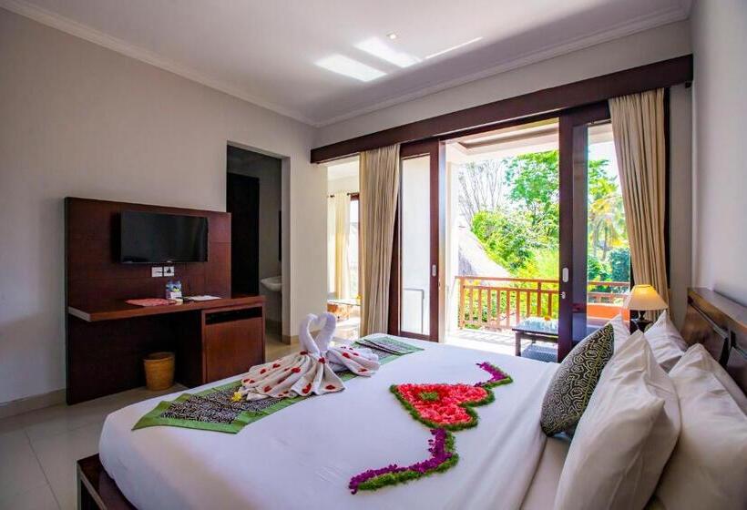 Habitación Deluxe Cama King, Lili Cottage Ubud