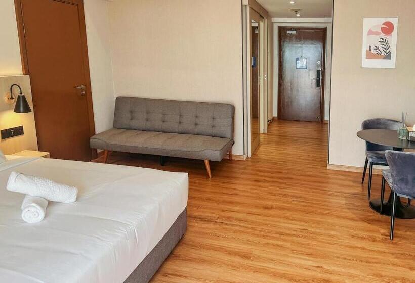 스탠다드 스튜디오 킹침대, Resort Suites At Bandar Sunway