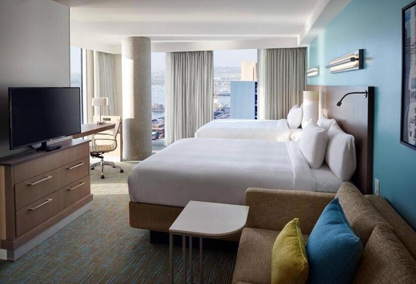 Suíte com Vistas, Springhill Suites By Marriott San Diego Downtown/bayfront