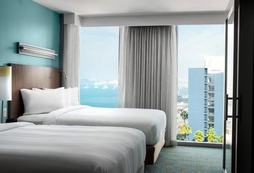 Suíte com Vistas, Springhill Suites By Marriott San Diego Downtown/bayfront