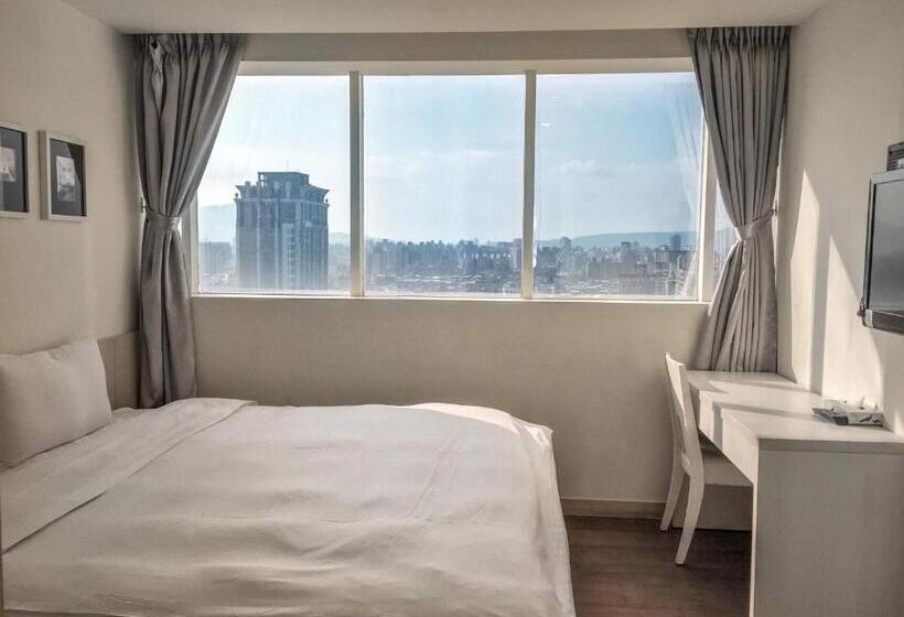 اتاق استاندارد با چشم‌انداز شهر, Wemeet Hotel Taipei