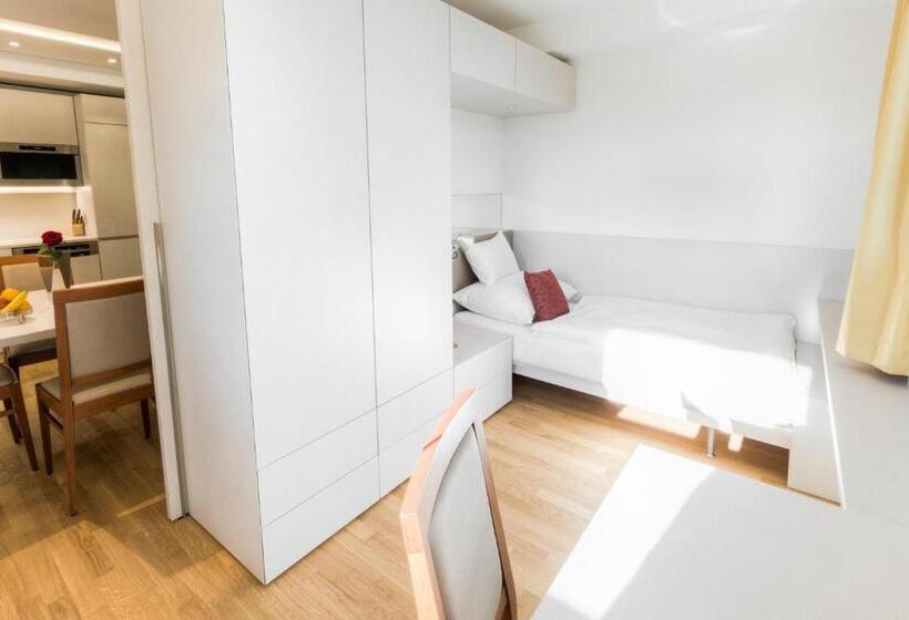 침실 2개 수피리어 아파트, Vienna Grand Apartments Danube