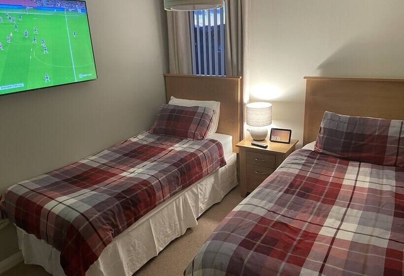 آپارتمان لوکس 1 خوابه, 19th Hole Hotel, Carnoustie
