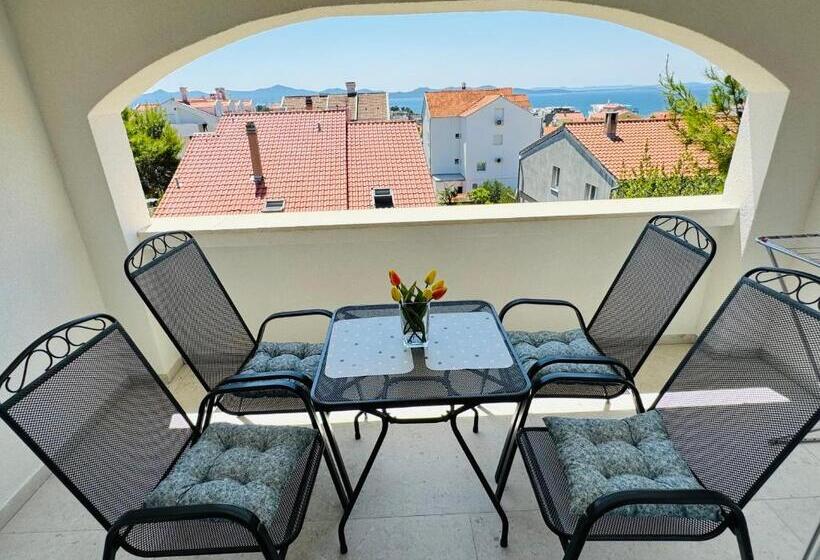 Апартаменты 1 Спальня Вид на Море, Apartments & Rooms Petra