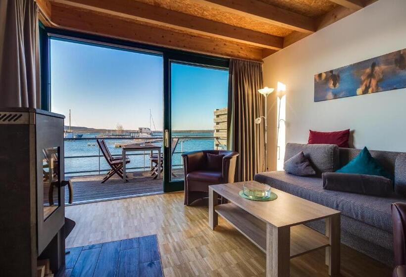 Дом 2 Спальни, Lagovida Das Ferienresort Am Störmthaler See