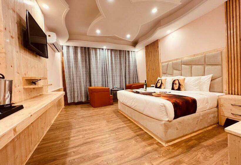 스탠다드 룸 킹사이즈 침대, Hill River Resort By West Western