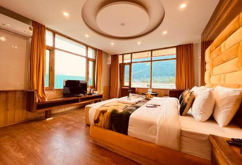 패밀리 룸 산 전망, Hill River Resort By West Western