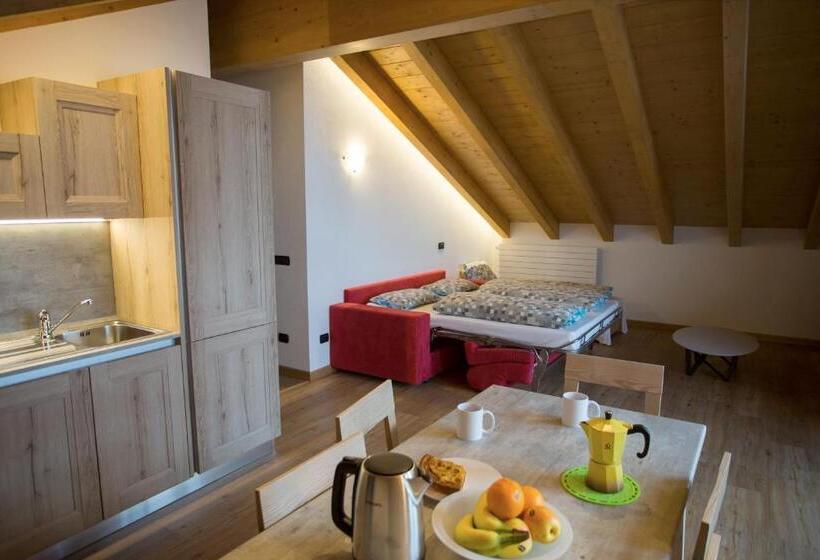 침실 1개 발코니 아파트, Steinbock B&b  Apartaments