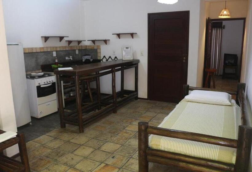 اتاق سه نفره دلوکس با چشم‌انداز دریا, Apart Hotel Casa Grande