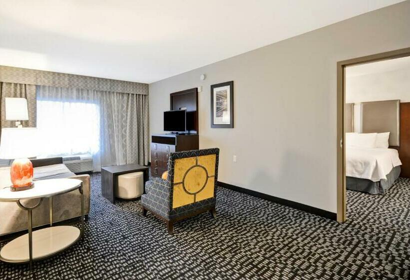 스위트 킹사이즈 침대, Homewood Suites By Hilton Birmingham Downtown Near Uab