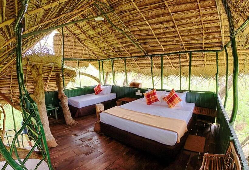 Дом 1 Спальня, Yala Beddegama Eco
