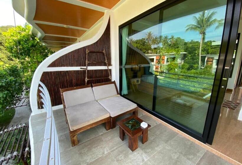 Номер Deluxe Вид на Море с Балконом, Ac 2 Resort
