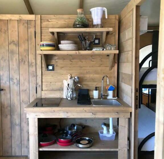 1 Szobás Apartman, Glamping Familiare Vicino Al Mare