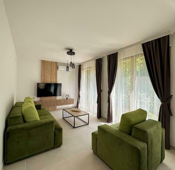 آپارتمان 1 خوابه با چشم‌انداز باغ, Vertmont Apartments