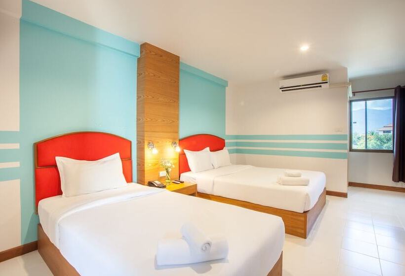 Трехместный Номер Deluxe, We Briza Hotel Chiangmai