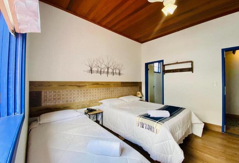 3 Bett Superior Zimmer, Pousada Solar Das Gerais