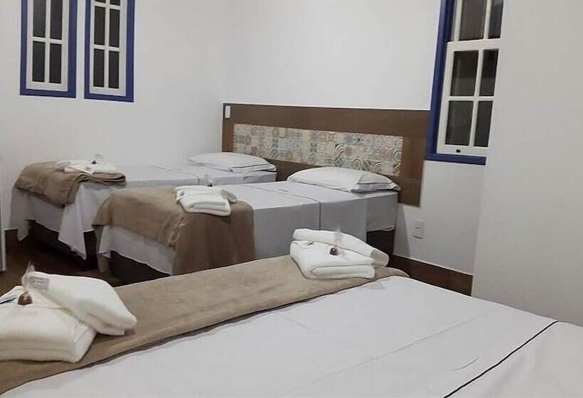 4 Bett Standardzimmer, Pousada Solar Das Gerais
