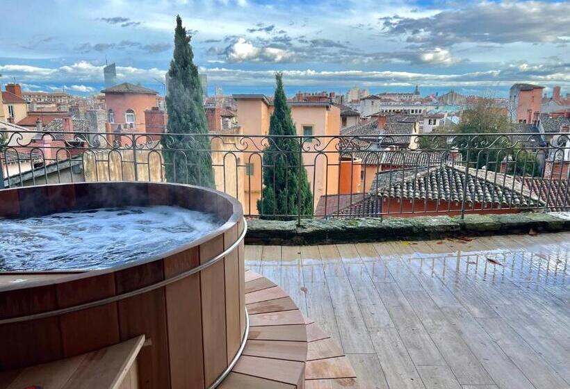 اتاق استاندارد با وان آب گرم, Mihotel   La Maison Rose