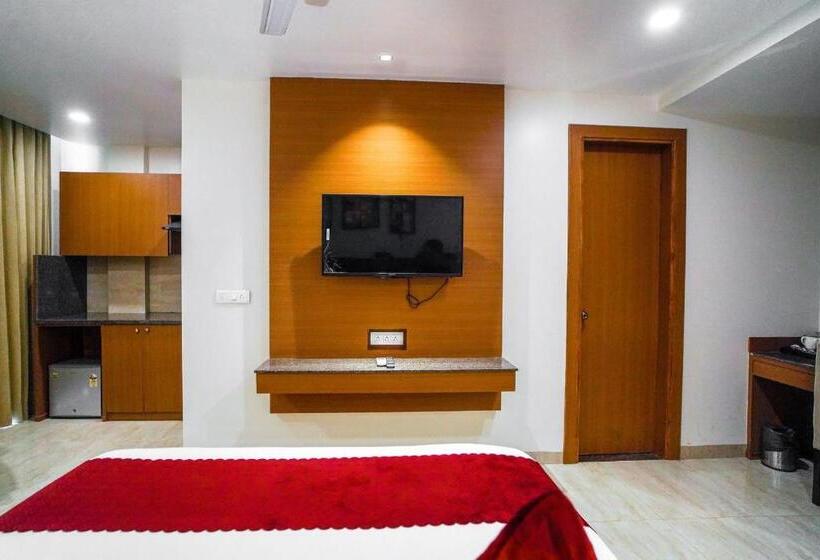 إستوديو قياسى سرير كينج, Saltstayz Executive Serviced Apartment   Unitech Cyber Park & Near Huda City Metro